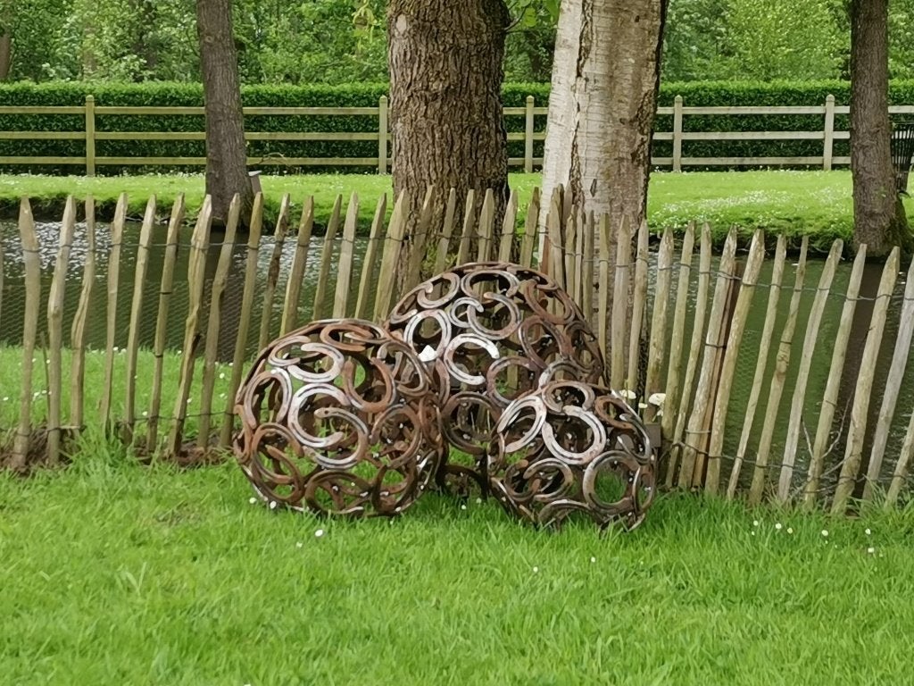 Hoefijzer bollen , hoefijzerkunst, Ophalen, Nieuw, Metaal, Overige typen