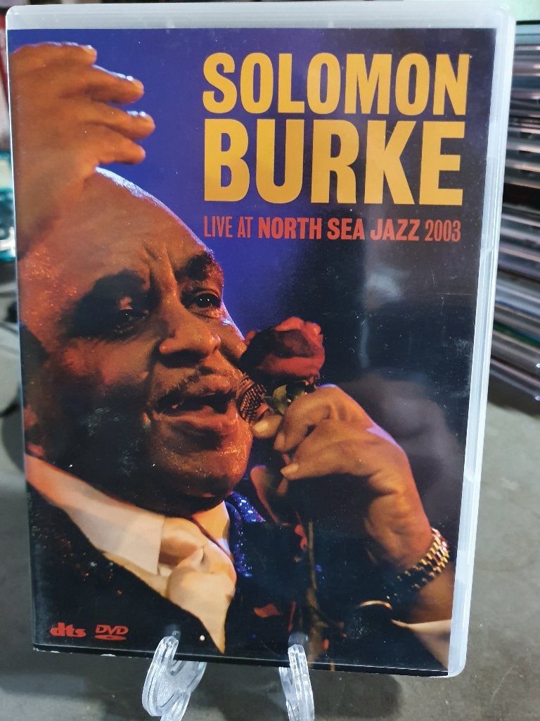 Solomon Burke - Live at North Sea Jazz 2003, Alle leeftijden, Ophalen, Zo goed als nieuw