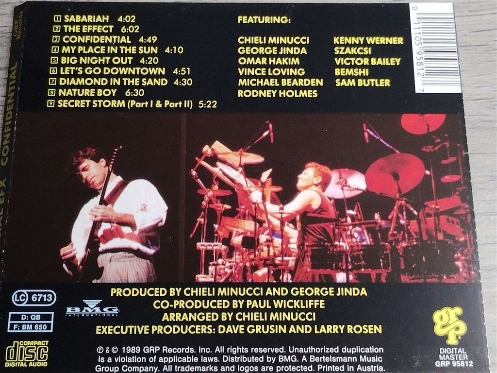 Special EFX - Confidential, Ophalen of Verzenden, Zo goed als nieuw, Jazz