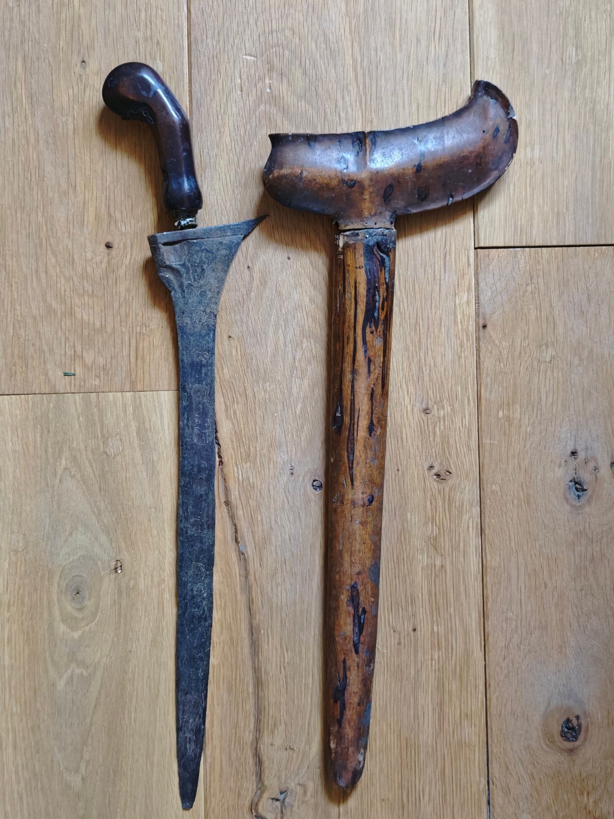 Oude kris, Antiek en Kunst, Ophalen of Verzenden