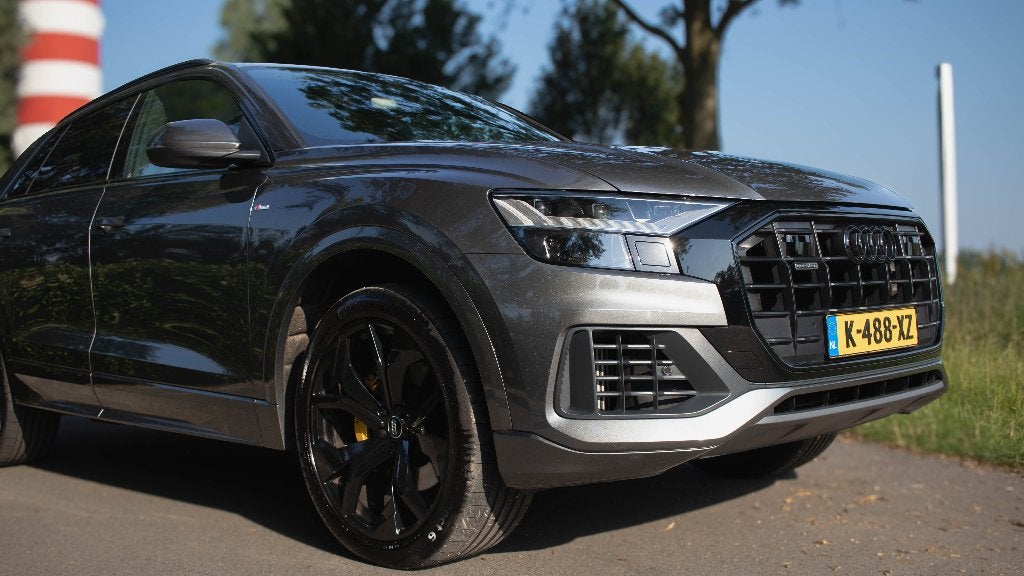 Audi Q8 55 Tfsi Quattro 340pk Tiptronic 2019 Grijs, Automaat, Zwart, 2995 cc, 340 pk