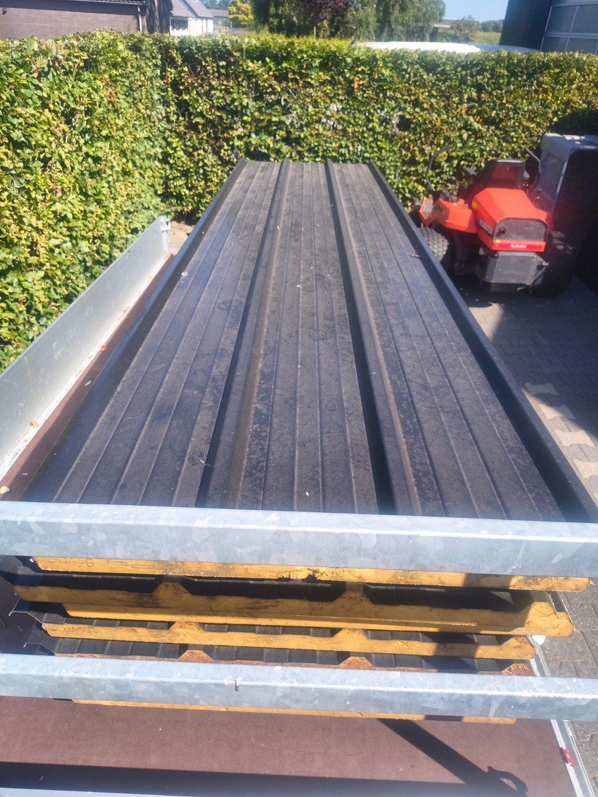 8stuks Isolatiepanelen / Sandwichpanelen, Ophalen, Gebruikt, Overige materialen, 50 tot 100 mm