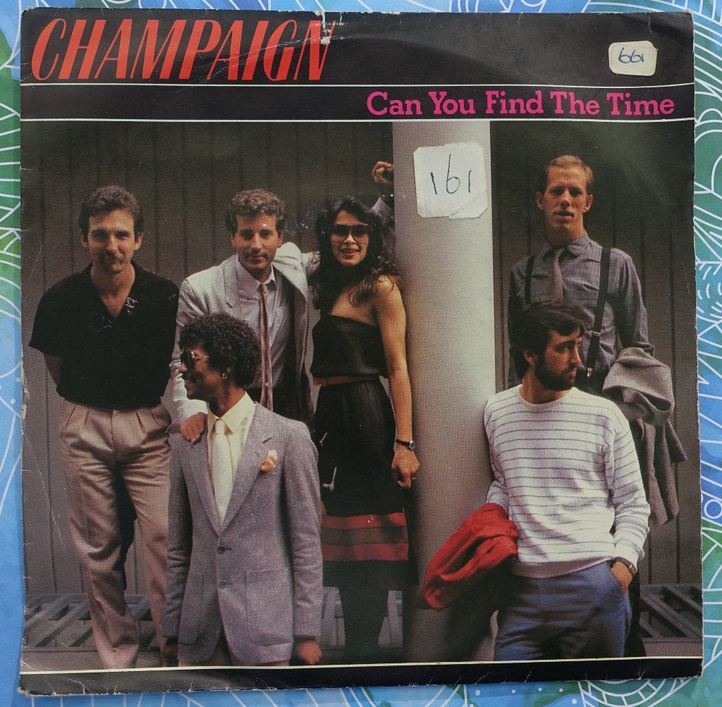 Champaign - Can You Find The Time (Vinyl Single), Cd's en Dvd's, Vinyl Singles, 7 inch, Zo goed als nieuw, Pop, Overige typen
