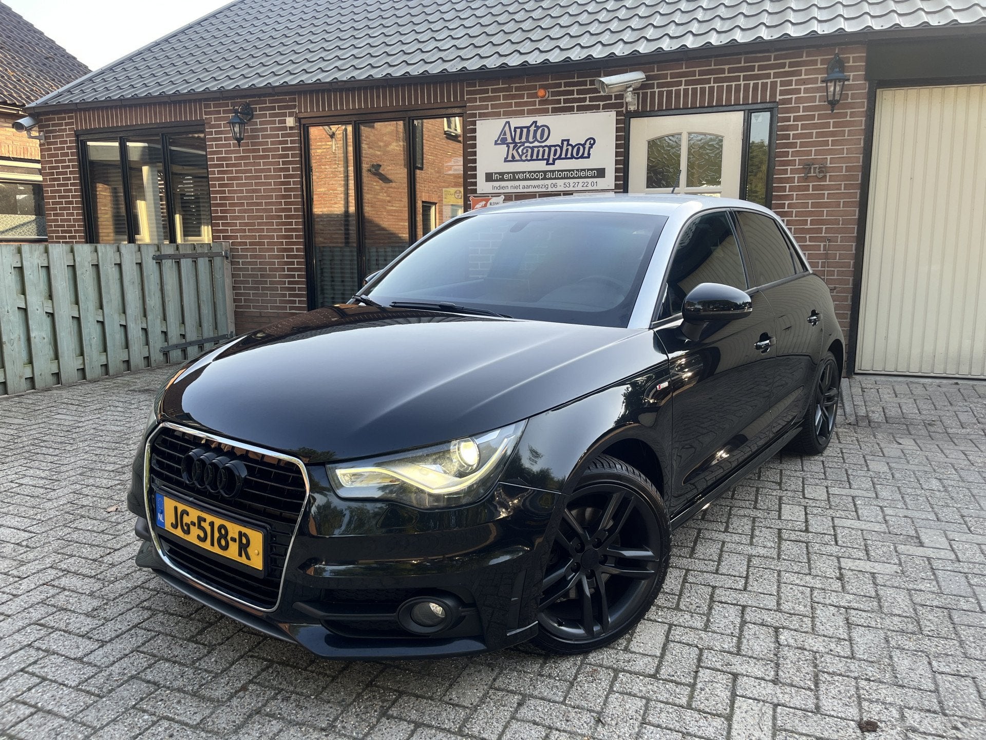 Audi A1 Sportback 1.4 TFSI Pro Line S-line 185pk Schaalstoel, Auto's, Audi, Euro 5, Zwart, 4 cilinders, 4 stoelen