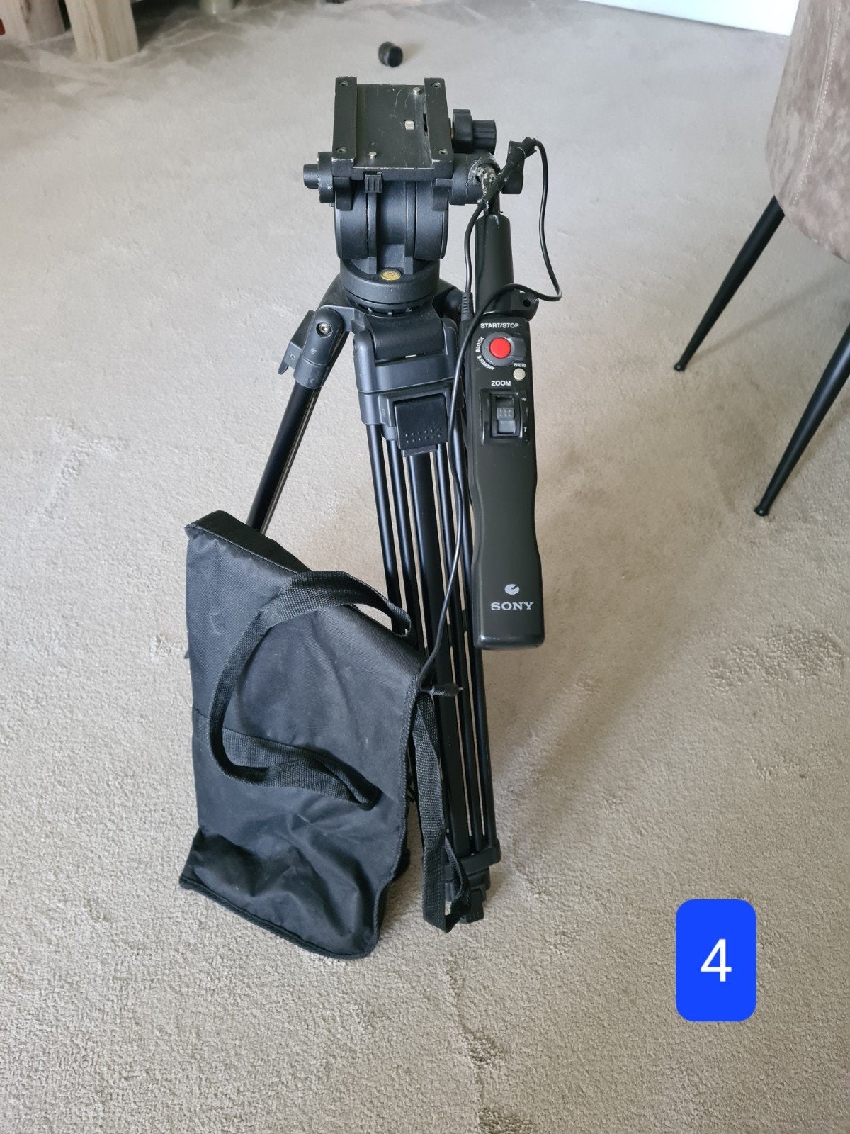 Sony Statief REDGED DVL 150  met Afstandsbediening, Gebruikt, Snelkoppelingsplaat, 150 tot 175 cm, Sony
