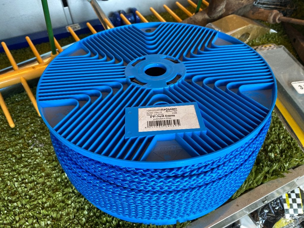 TOUW PPMF 6mm haspels a 150mtr blauw, Ophalen, Nieuw, Overige typen