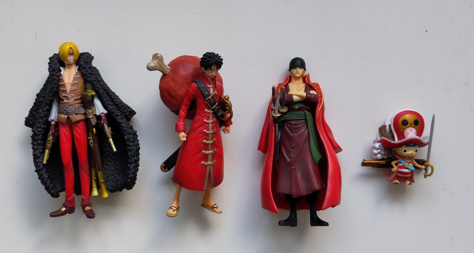 One Piece Film Z Rare Super Soul Actiefiguren Set (9 stuks), Ophalen of Verzenden, Gebruikt