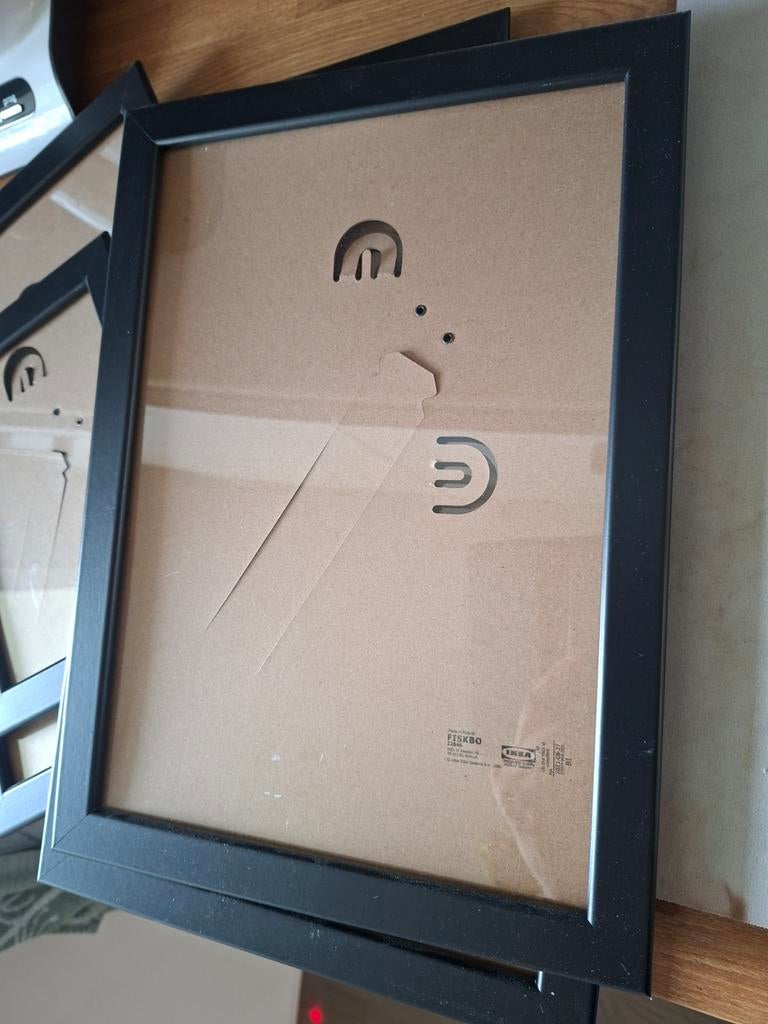 Ikea wissellijstjes zwart 5 x, Ophalen, Overige typen