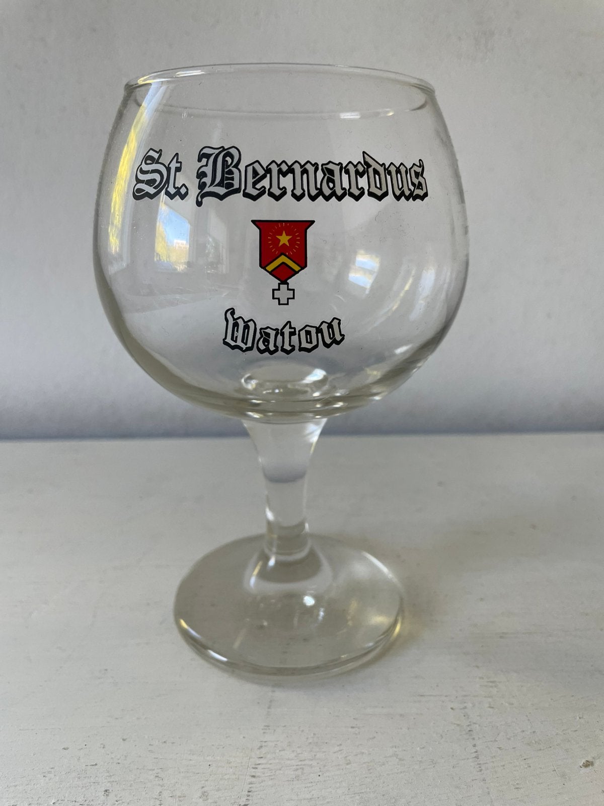 St. Bernardus Watou bierglas 33 cl speciaalbier, Verzamelen, Ophalen of Verzenden, Zo goed als nieuw, Glas of Glazen, Overige merken