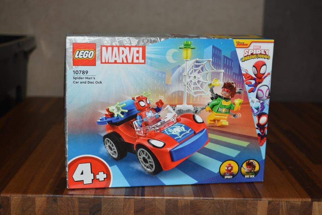 Lego 10789 I Spider-Man’s auto en Doc Ock Gloednieuw Sealed, Kinderen en Baby's, Speelgoed | Duplo en Lego, Nieuw, Lego, Complete set