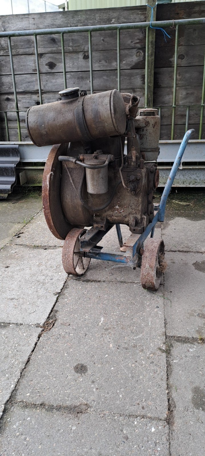 diesel motor T.E.A.B., Doe-het-zelf en Verbouw, Motoren, Ophalen, Gebruikt, Dieselmotor