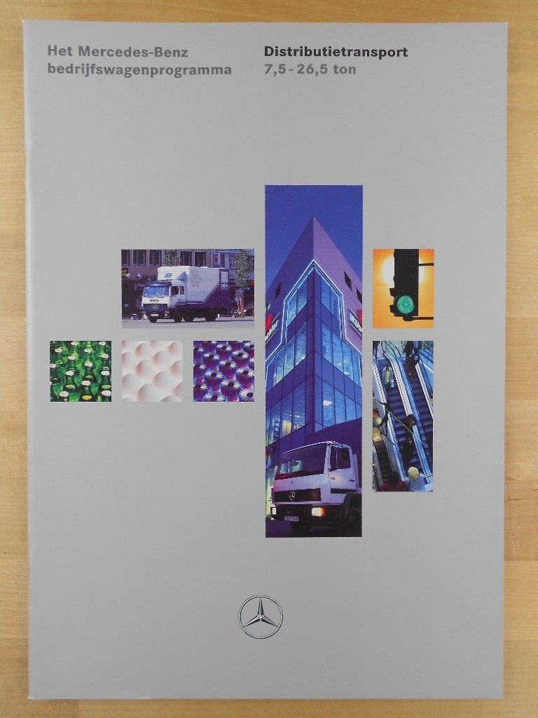 Mercedes Ecoliner & Eurogeneratie Distributie Brochure 1994, Zo goed als nieuw, Mercedes-Benz, Mercedes, Ophalen of Verzenden