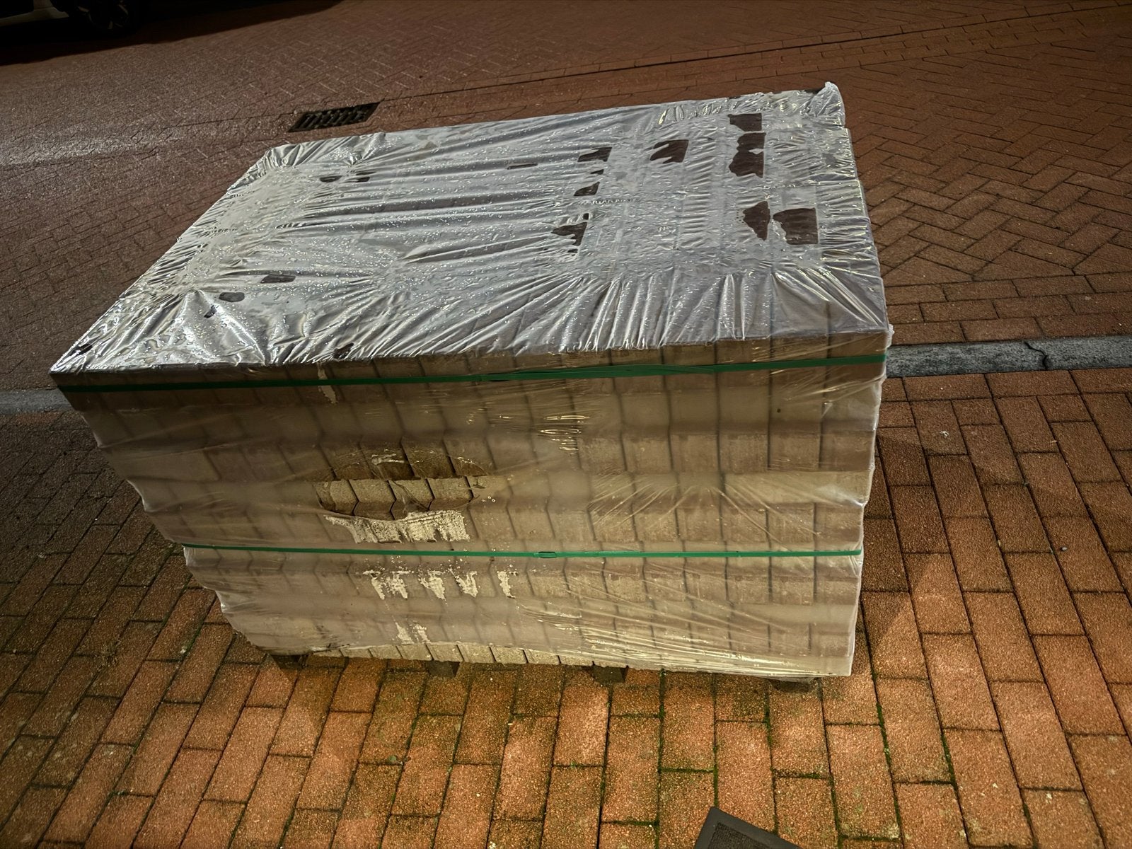 Rode betonklinkers Cera Antica Limea Morado 10m2, Tuin en Terras, Ophalen, Klinkers, Nieuw, 10 m² of meer