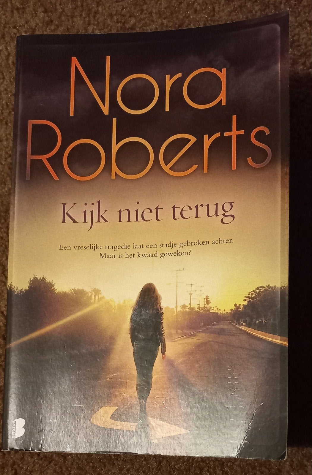 Boek Kijk niet terug - Nora Roberts, Ophalen of Verzenden, Zo goed als nieuw