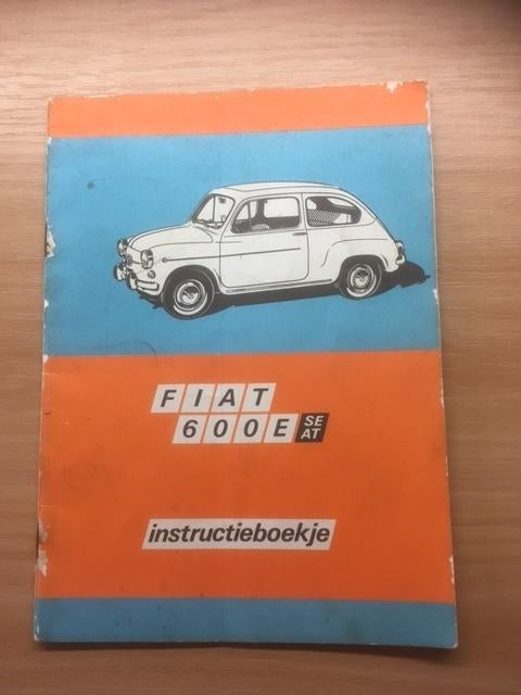 Handleiding/Instructieboekje   Fiat 600   1970     NL, Verzenden
