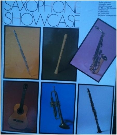 Eb/Bb (altsax, tenorsax etc)saxofoon-saxophone showcase-mooi, Muziek en Instrumenten, Bladmuziek, Gebruikt, Saxofoon, Ophalen of Verzenden