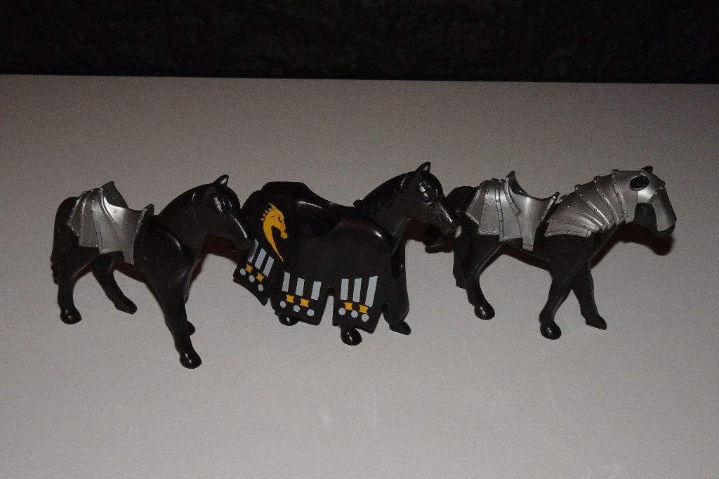 12 - Dieren ridder paarden, Ophalen of Verzenden