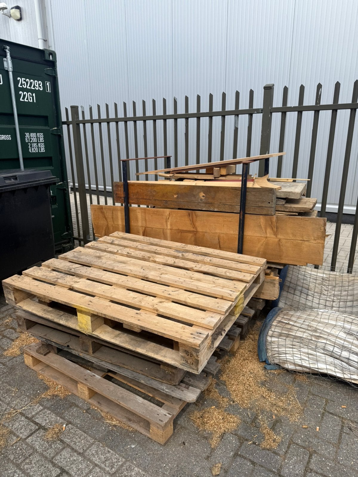Gratis brandhout, Ophalen of Verzenden, Zo goed als nieuw, Pallet, Minder dan 200 cm