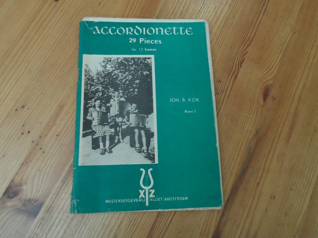 Accordionette band 2 - Ons eerste accordeon boekje, Gebruikt, Ophalen of Verzenden, Artiest of Componist, Populair
