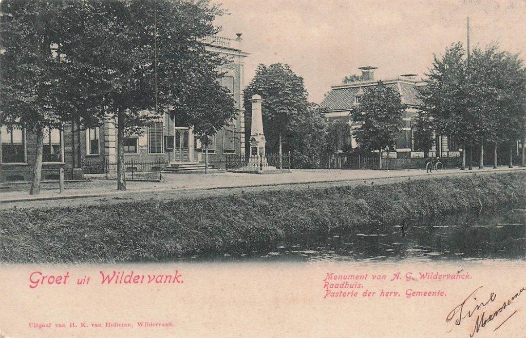 703-487-005 Groet uit Wildervank, Verzenden, Voor 1920, Groningen