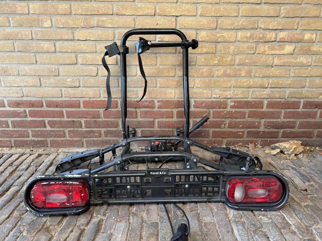 Travel & Co BASIC Trekhaak Fietsendrager voor 2 fietsen, Ophalen, Gebruikt, 2 fietsen, Trekhaakdrager