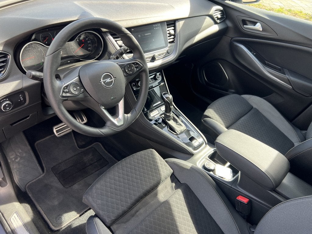 Opel Grandland X 1.2 Turbo 120 Edition Automaat (bj 2019), Auto's, Opel, Stof, Gebruikt, 1199 cc, Bedrijf