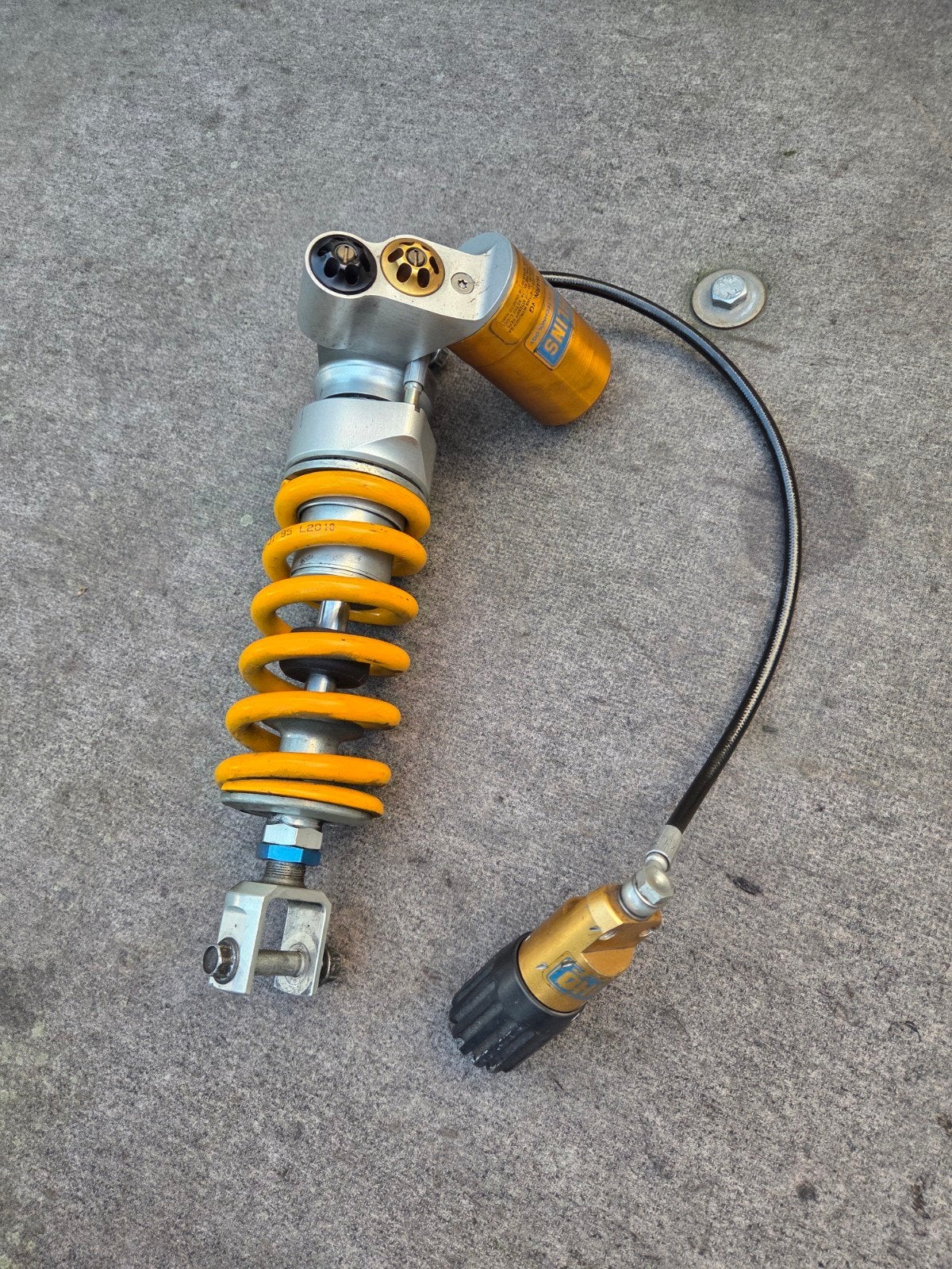Ohlins TTX achterschokbreker Suzuki gsxr, Motoren, Ophalen of Verzenden, Gebruikt
