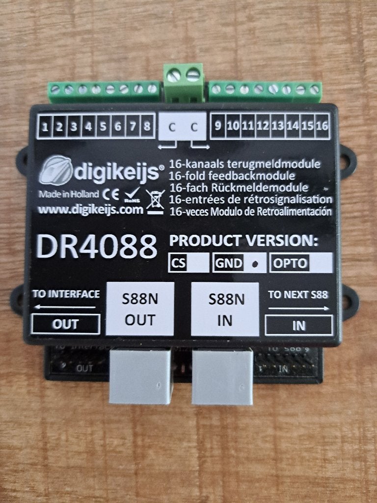 Digikeijs terugmeldmodule DR4088 GND, Overige merken, Wisselstroom, Overige typen, Ophalen of Verzenden