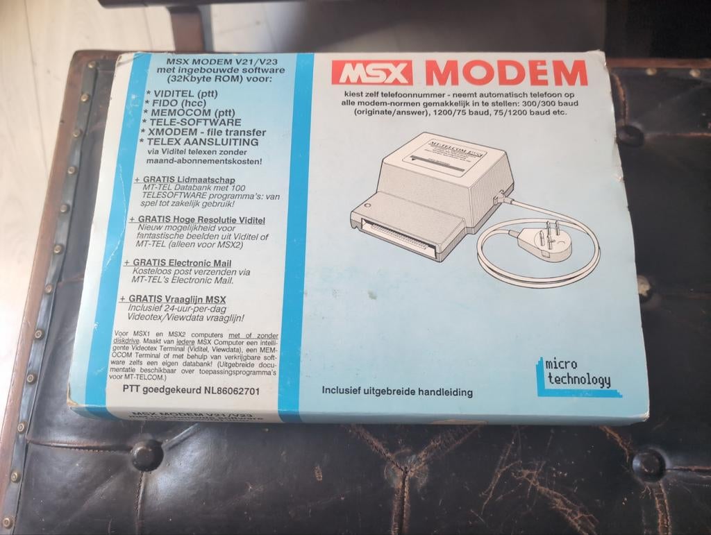 MSX modem en 1 x data recorder, Computers en Software, Vintage Computers, Ophalen of Verzenden