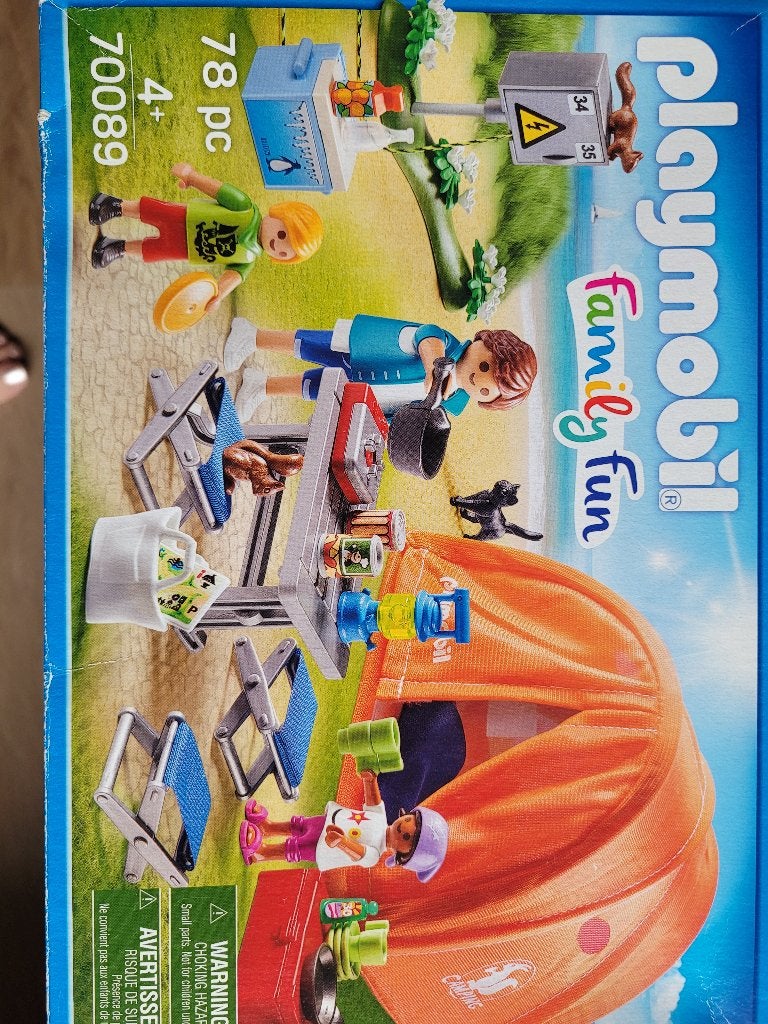 Playmobil 70089 Kampeerders, Ophalen, Zo goed als nieuw, Complete set