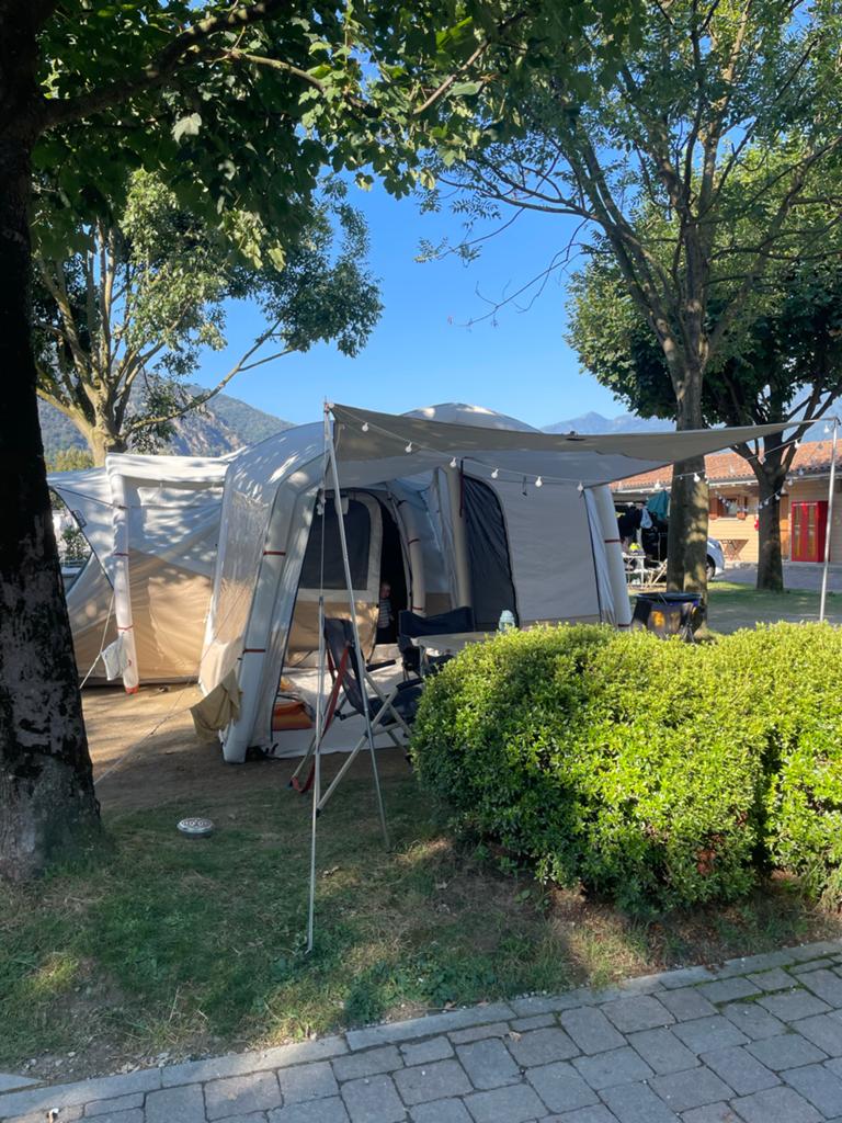 Quachua Air Seconds base Conmect, Caravans en Kamperen, Tenten, Ophalen of Verzenden, Gebruikt, Meer dan 6