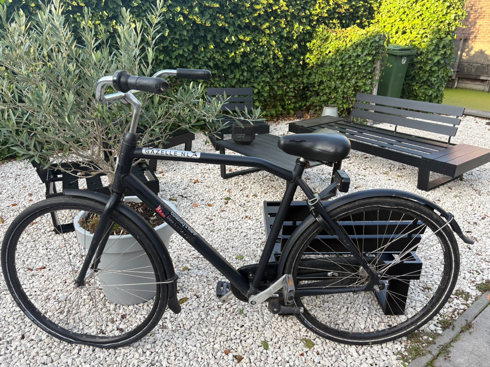 Ijzersterk herenfiets gazelle heavy duty herenfiets, Fietsen en Brommers, Fietsen | Heren | Herenfietsen, Ophalen, Gebruikt, Terugtraprem