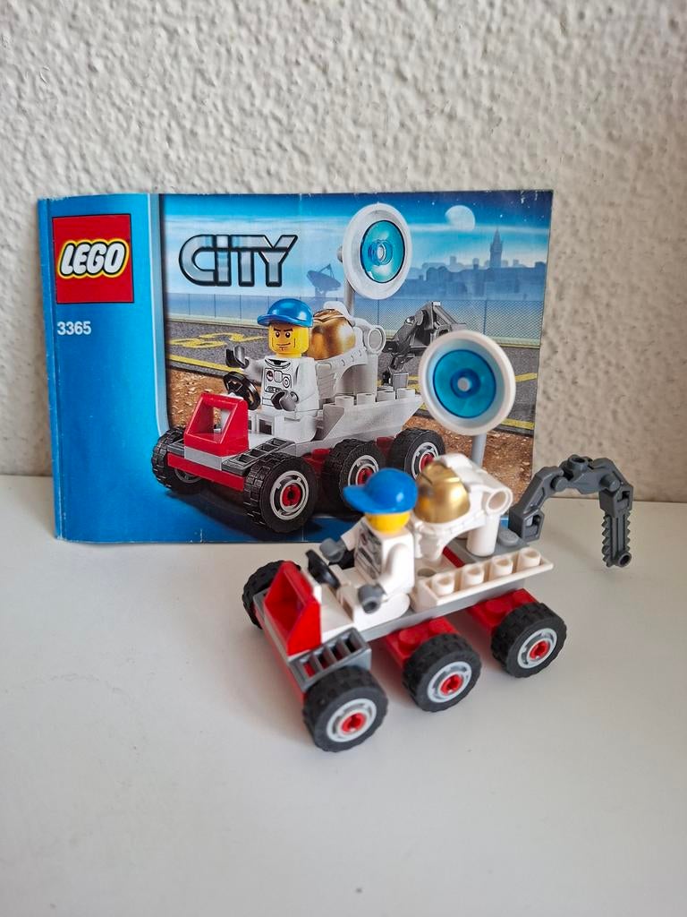 Lego City 3365 Ruimtevoertuig met astronaut, Compleet, Lego, Ophalen of Verzenden, Complete set