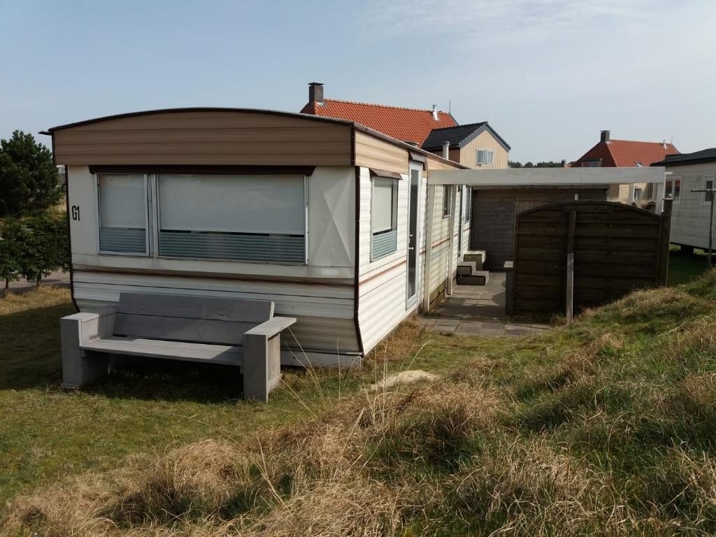 Te huur mooie 6-pers stacaravan op Ameland Klein Vaarwater