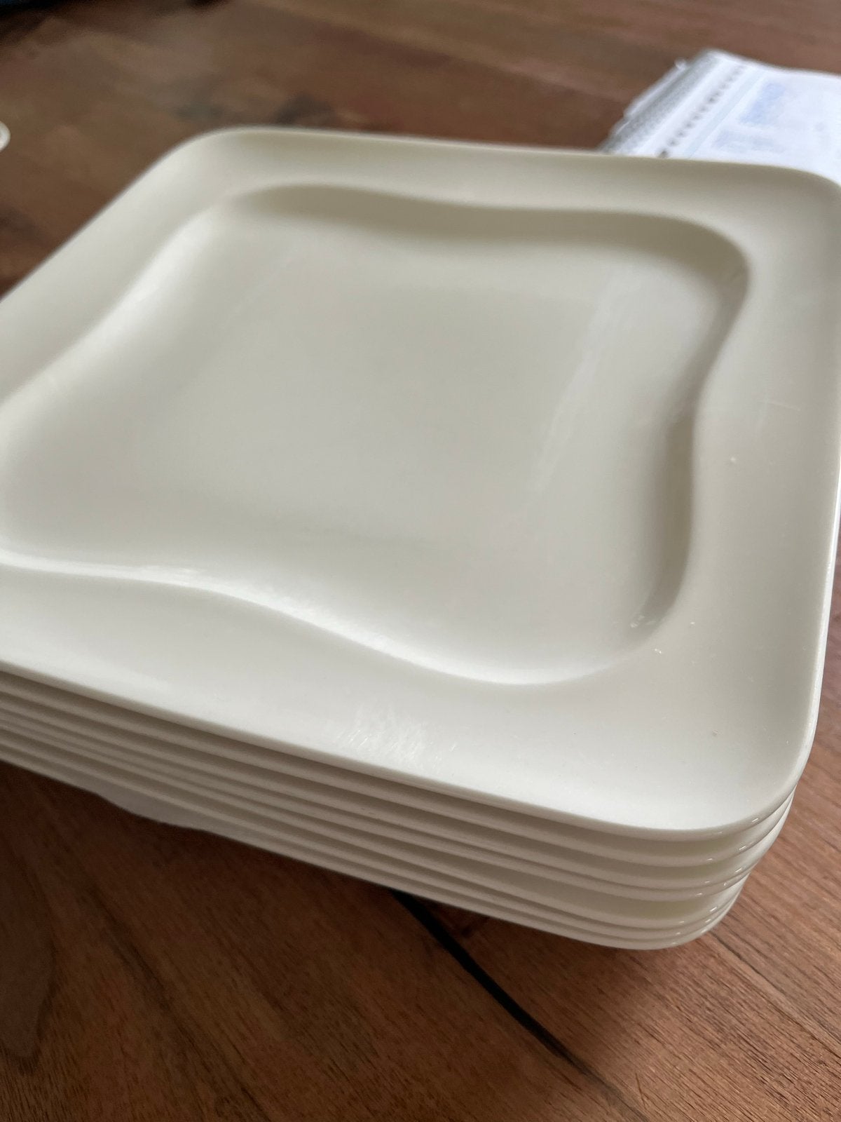 8 Vivo Villeroy & Boch dinerborden - Gebruikt, Gebruikt, Vivo, Ophalen of Verzenden, Bord(en)