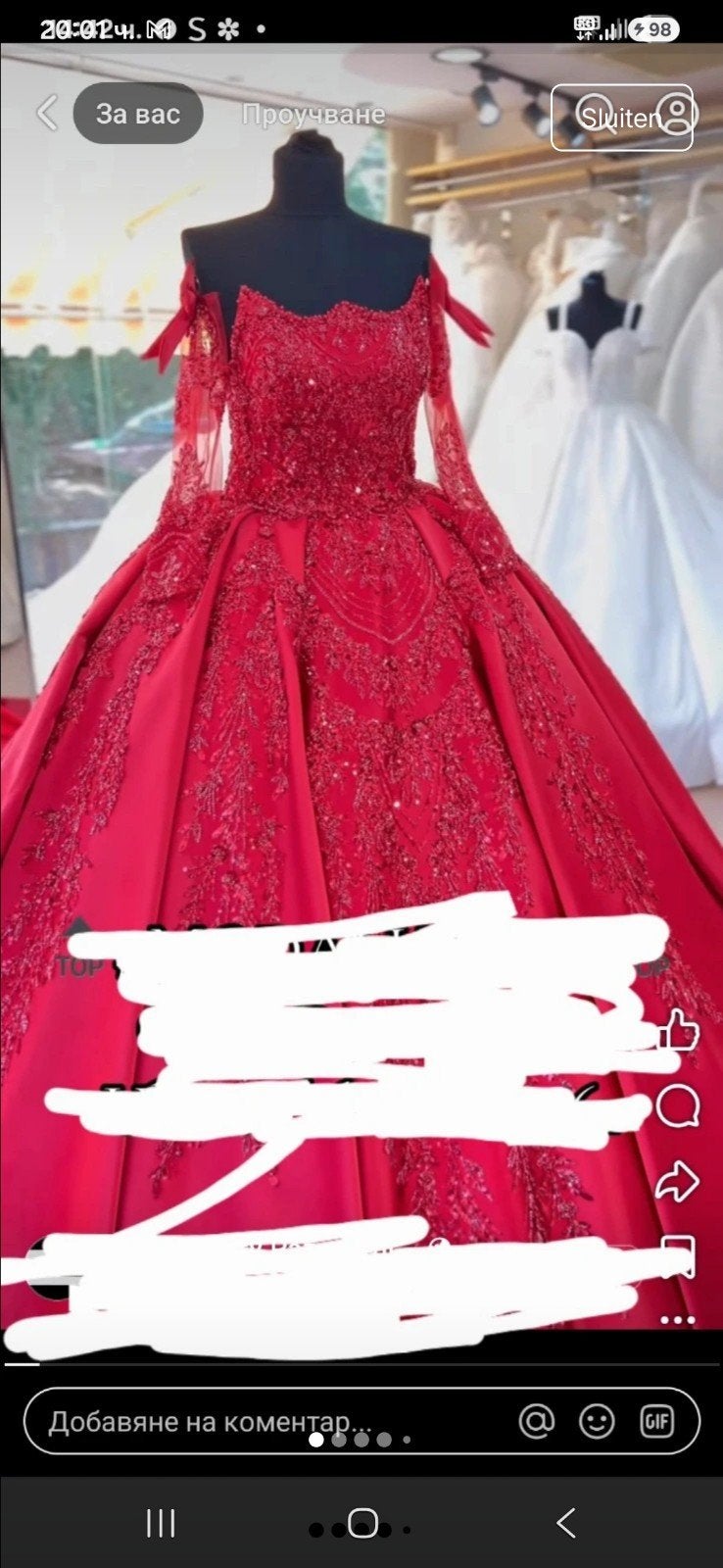 Prachtige rode henna jurk - Maat 38, Maat 38/40 (M), Galajurk, Ophalen of Verzenden, Rood