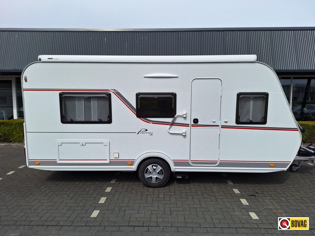 Bürstner Premio Life 480 TL MOVER, LUIFEL,FIETSDRAG, Caravans en Kamperen, Caravans, Standaardzit, Bedrijf, Bürstner, 5 tot 6 meter