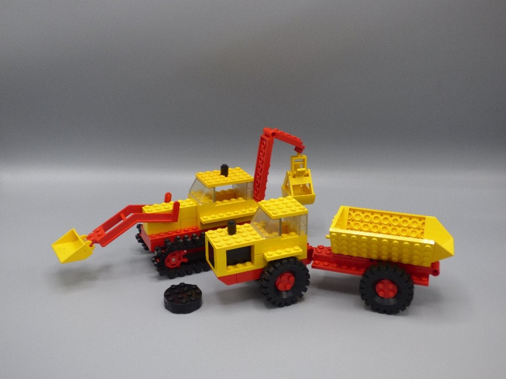 lego 387 Klassieke set kiepwagen en shovel, Ophalen of Verzenden, Gebruikt, Lego