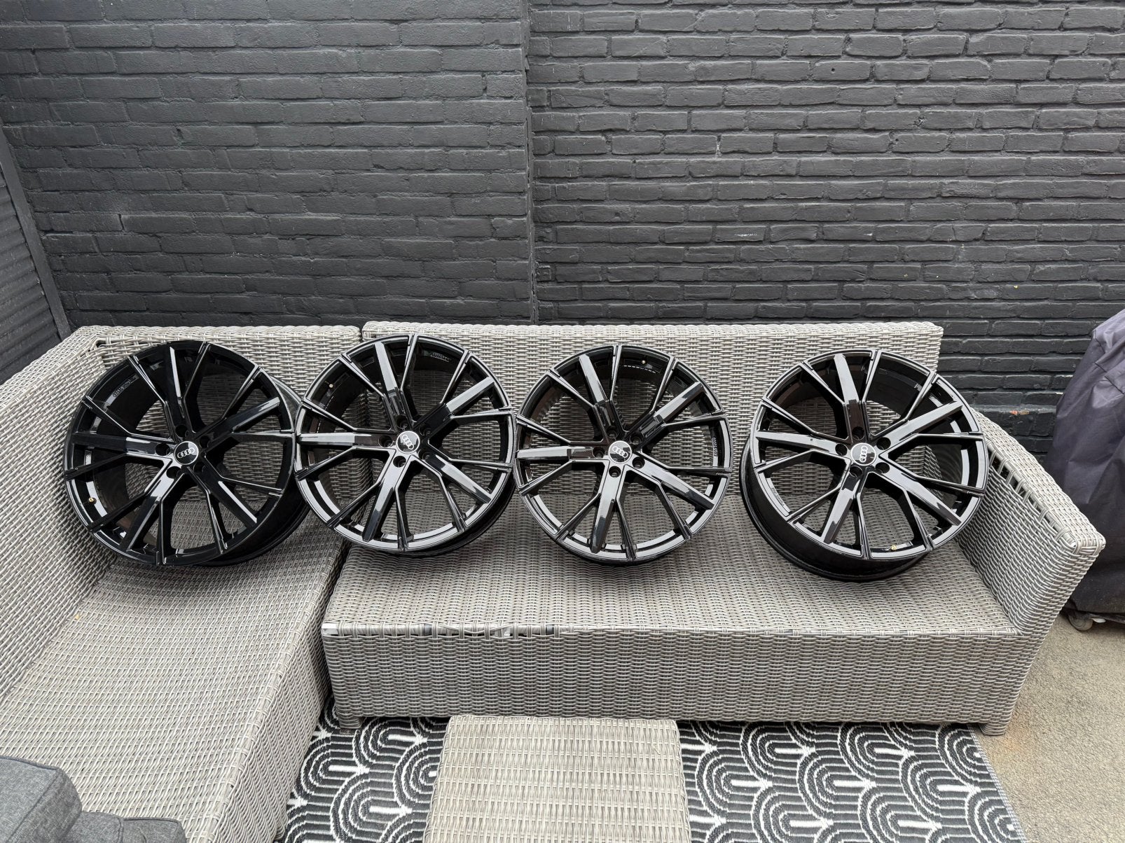 ## 21 inch audi Velgen et 35##, Auto-onderdelen, Ophalen, Overige, Gebruikt, Velg(en)