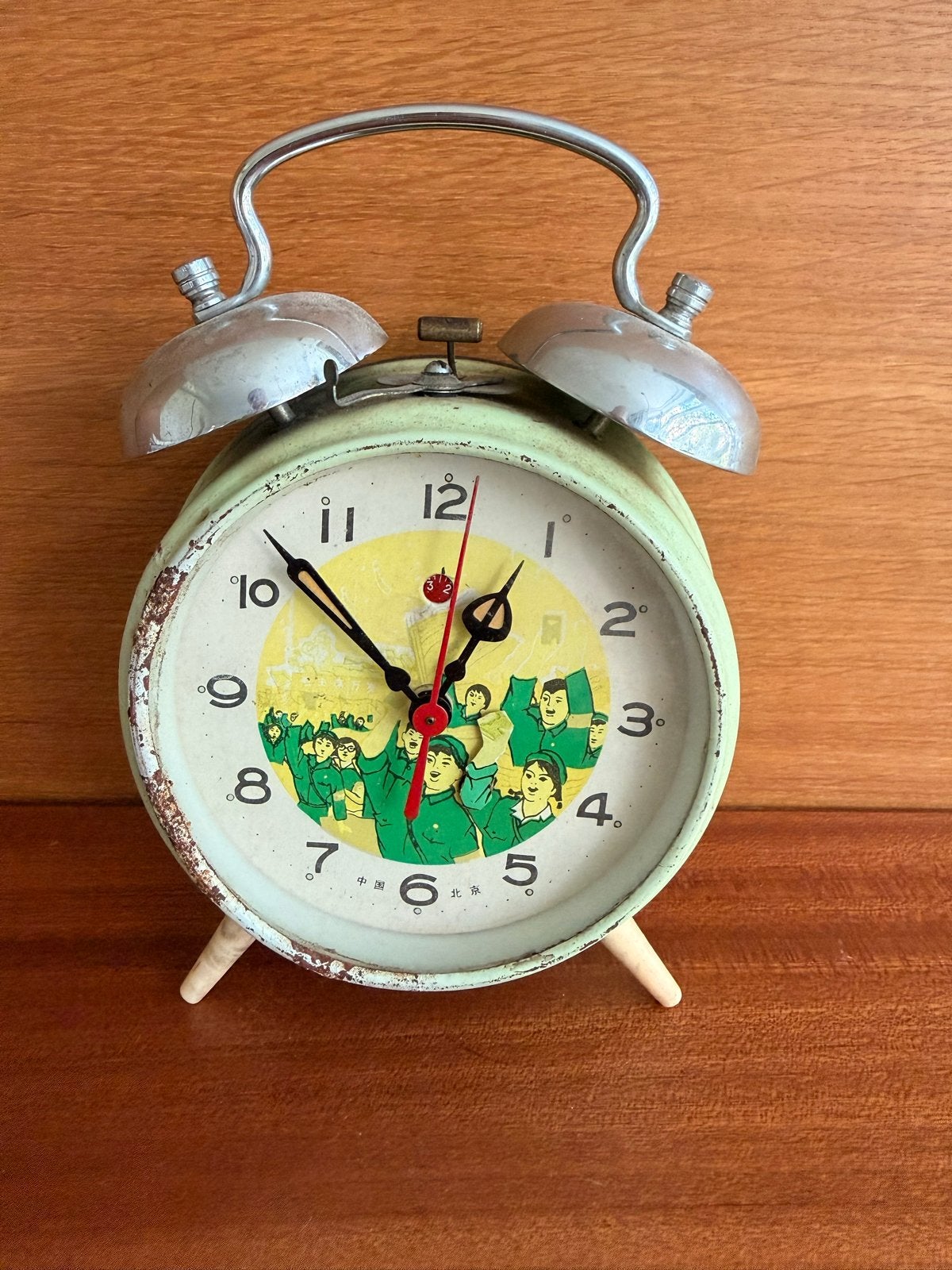 Vintage Chinese Wekker - Decoratief Item, Ophalen of Verzenden