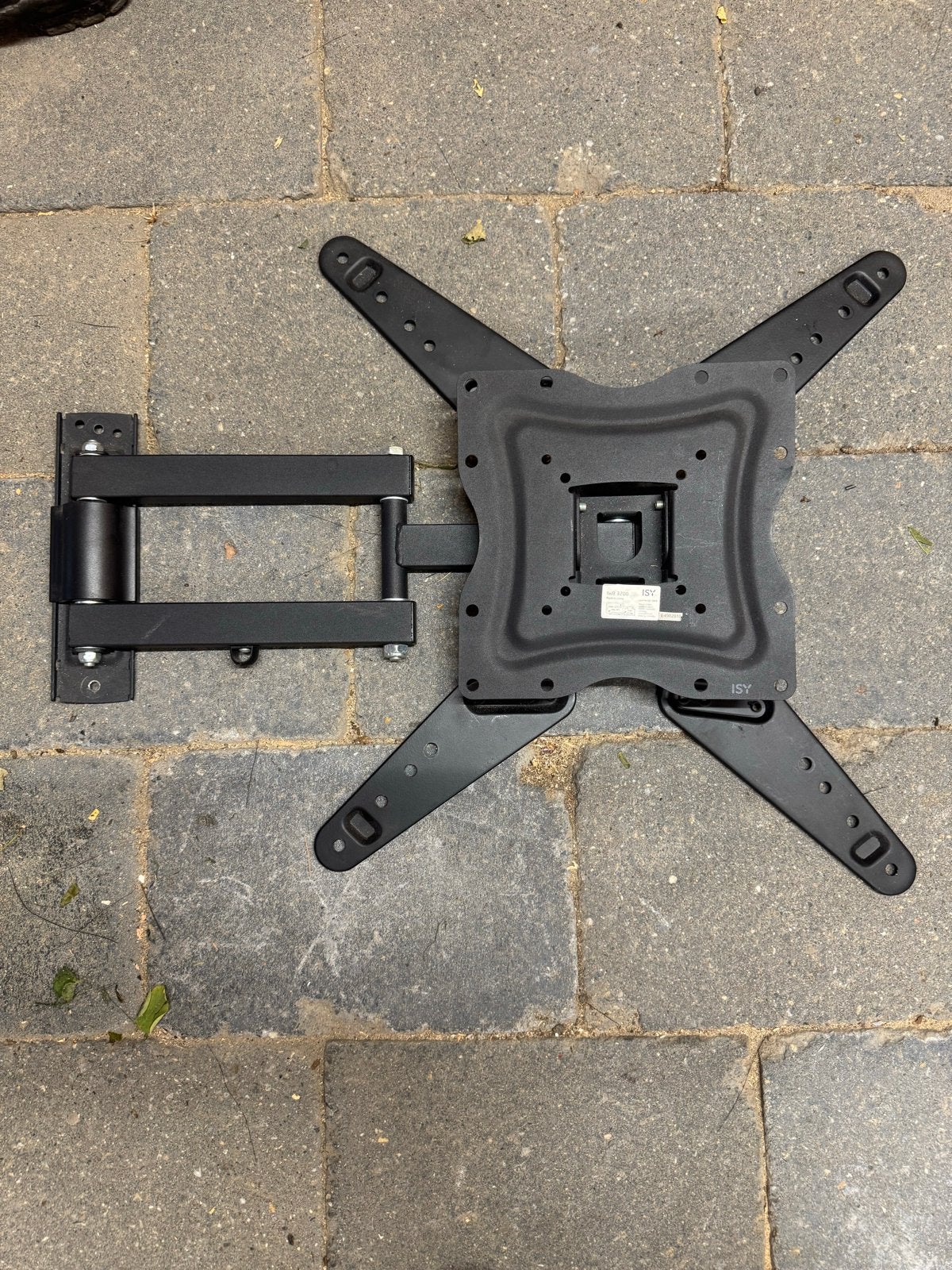 ISY IWB 3200 TV Beugel Zwart - Max 20kg, Audio, Tv en Foto, Ophalen of Verzenden, Gebruikt