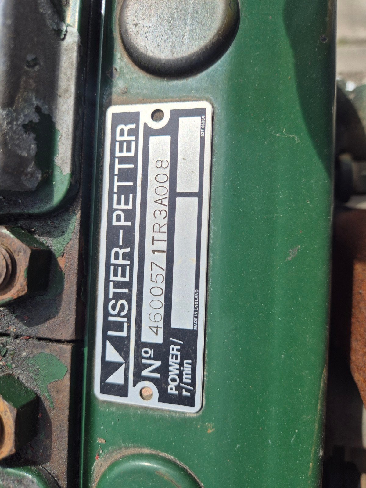 Lister 17.5 kva aggregaat, Ophalen, Gebruikt, Elektrisch startend, Dieselolie