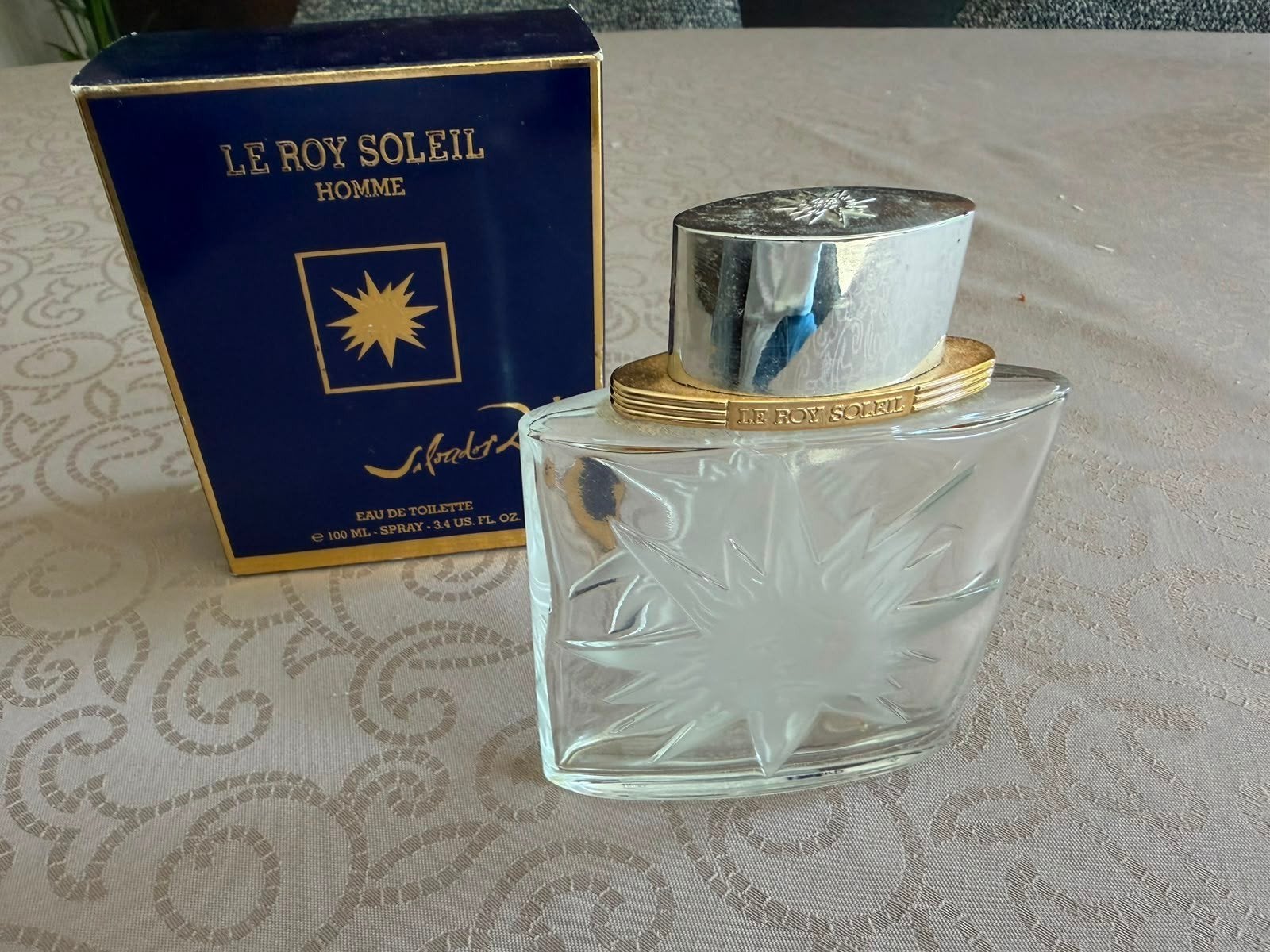 Le Roy soleil home eau de toilet Salvador Dali 100 ml, Ophalen of Verzenden, Zo goed als nieuw, Parfumfles