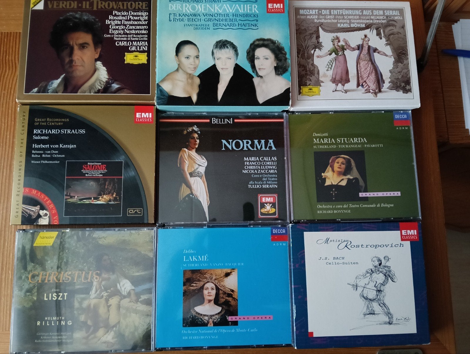 Opera box sets, e.a. T.e.a.b., Ophalen of Verzenden, Romantiek, Zo goed als nieuw, Opera of Operette