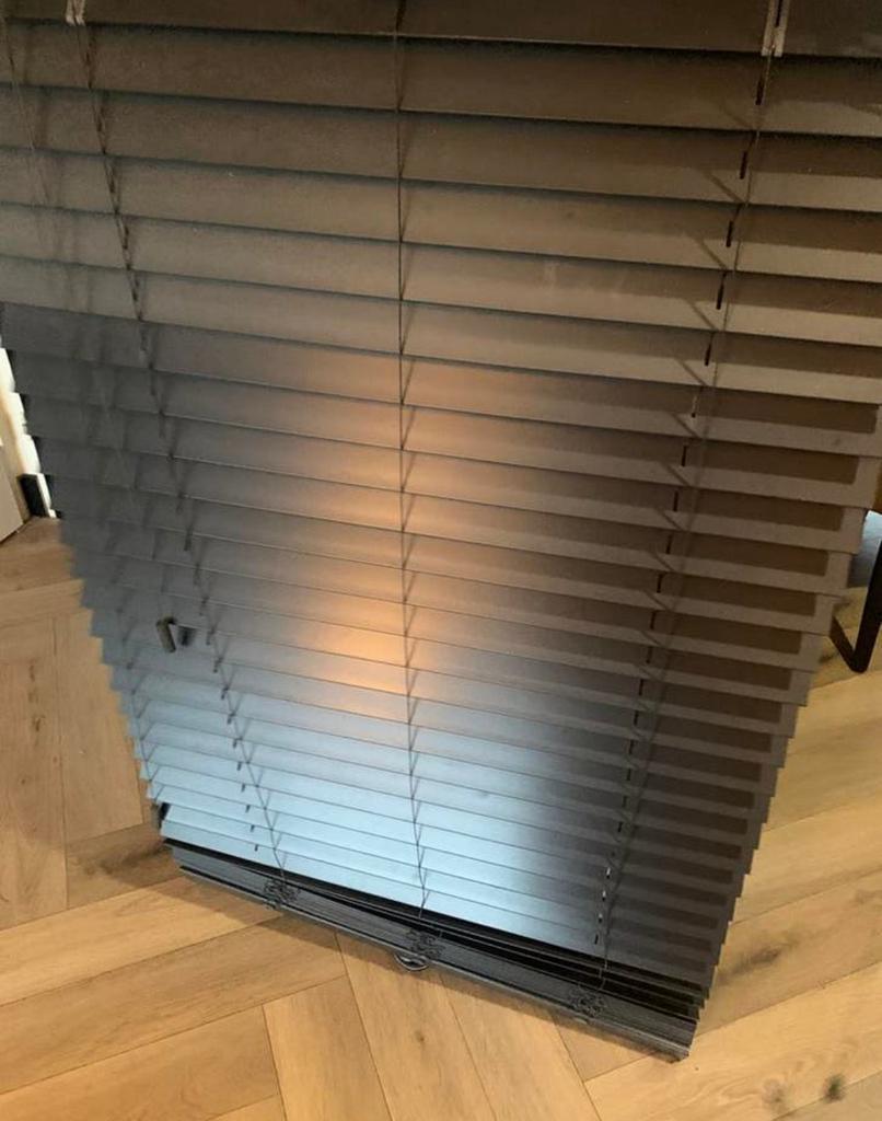 Jaloezie antraciet zwart 80 x 175  - luxaflex, Huis en Inrichting, Stoffering | Gordijnen en Lamellen, Zo goed als nieuw, 150 tot 200 cm