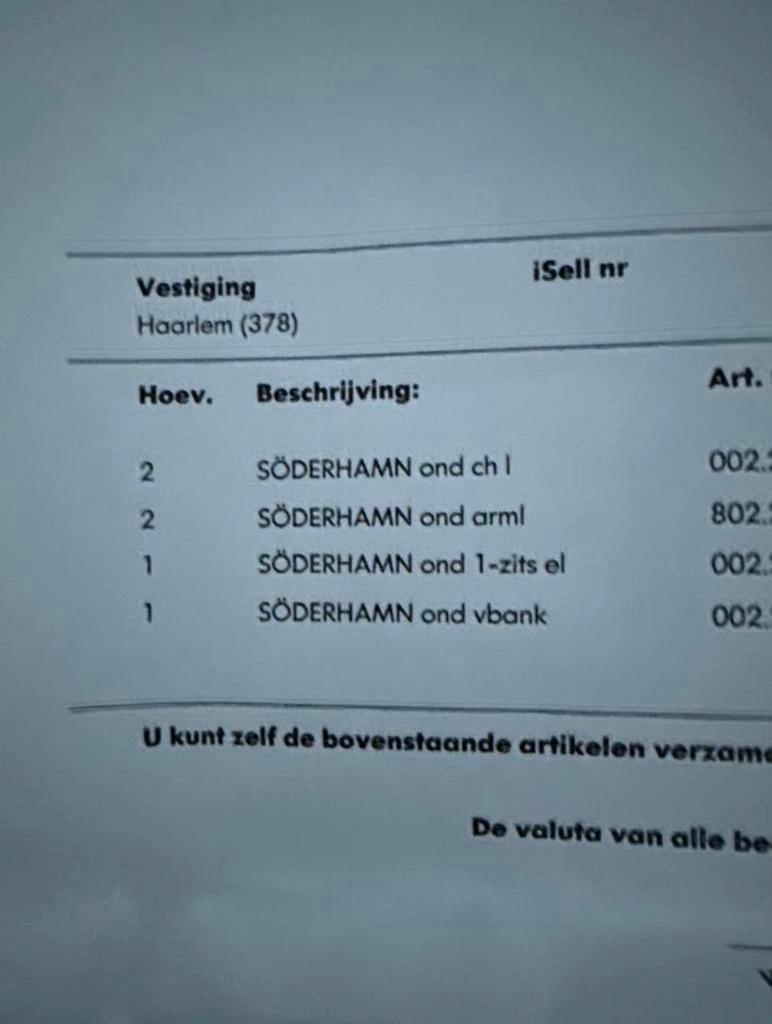 Söderhamn XXL Zithoek Mintgroen met Extra Kussens, Gebruikt, 100 tot 125 cm, Hoekbank, 300 cm of meer