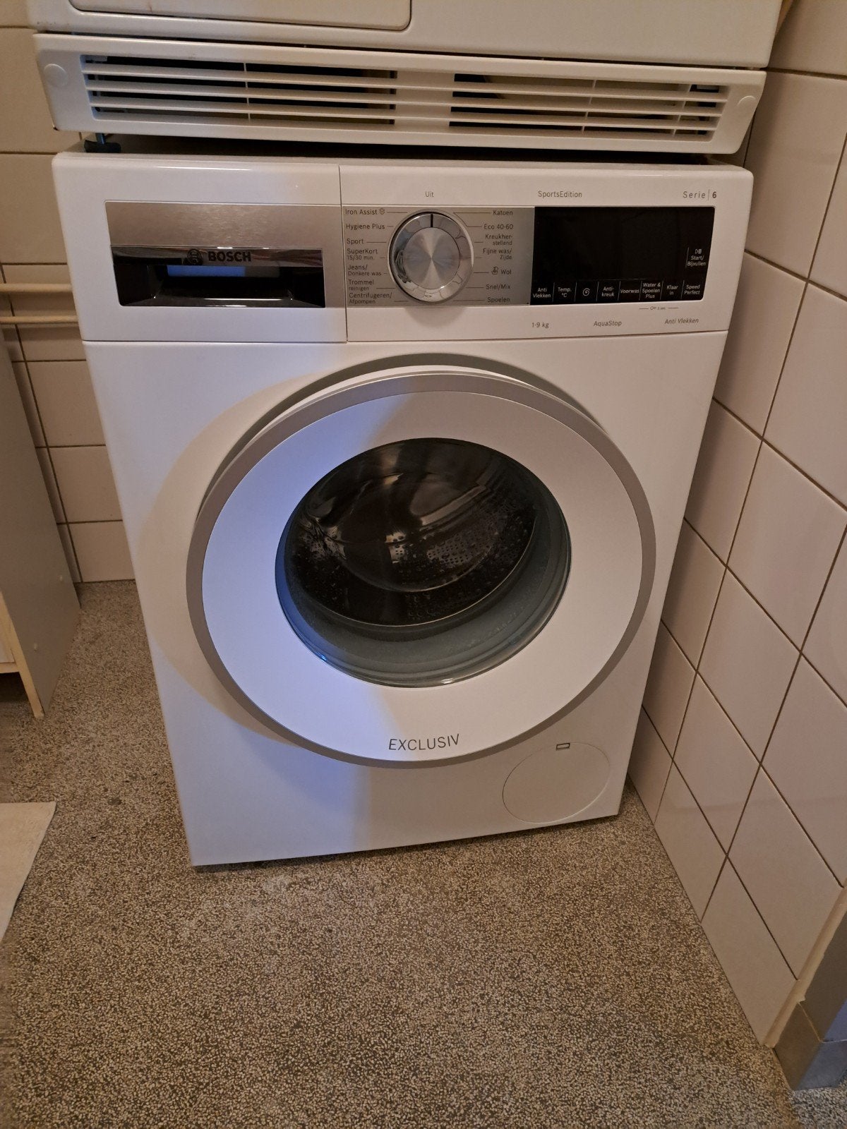 Bosch wasmachine, Witgoed en Apparatuur, Wasmachines, Ophalen, Zo goed als nieuw, 1200 tot 1600 toeren, 85 tot 90 cm