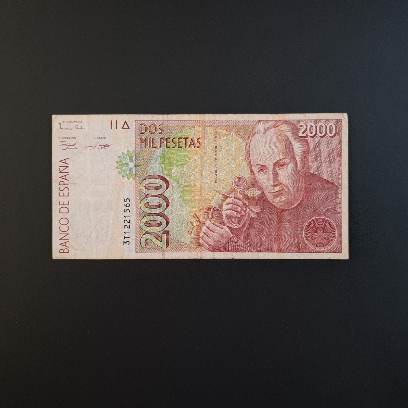 2000 peseta Spanje #033, Verzenden, Overige landen, Los biljet