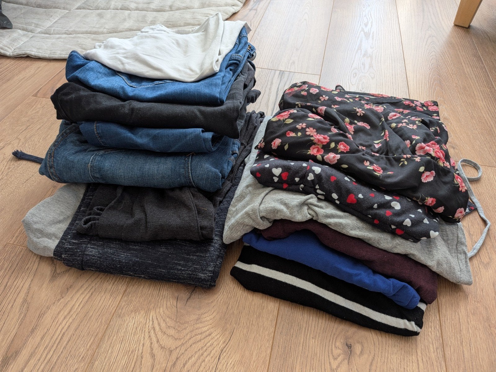 Zwangerschapskleding pakket - Maat 38/S/M, Kleding | Dames, Maat 38/40 (M), Blauw, Ophalen of Verzenden, Gedragen