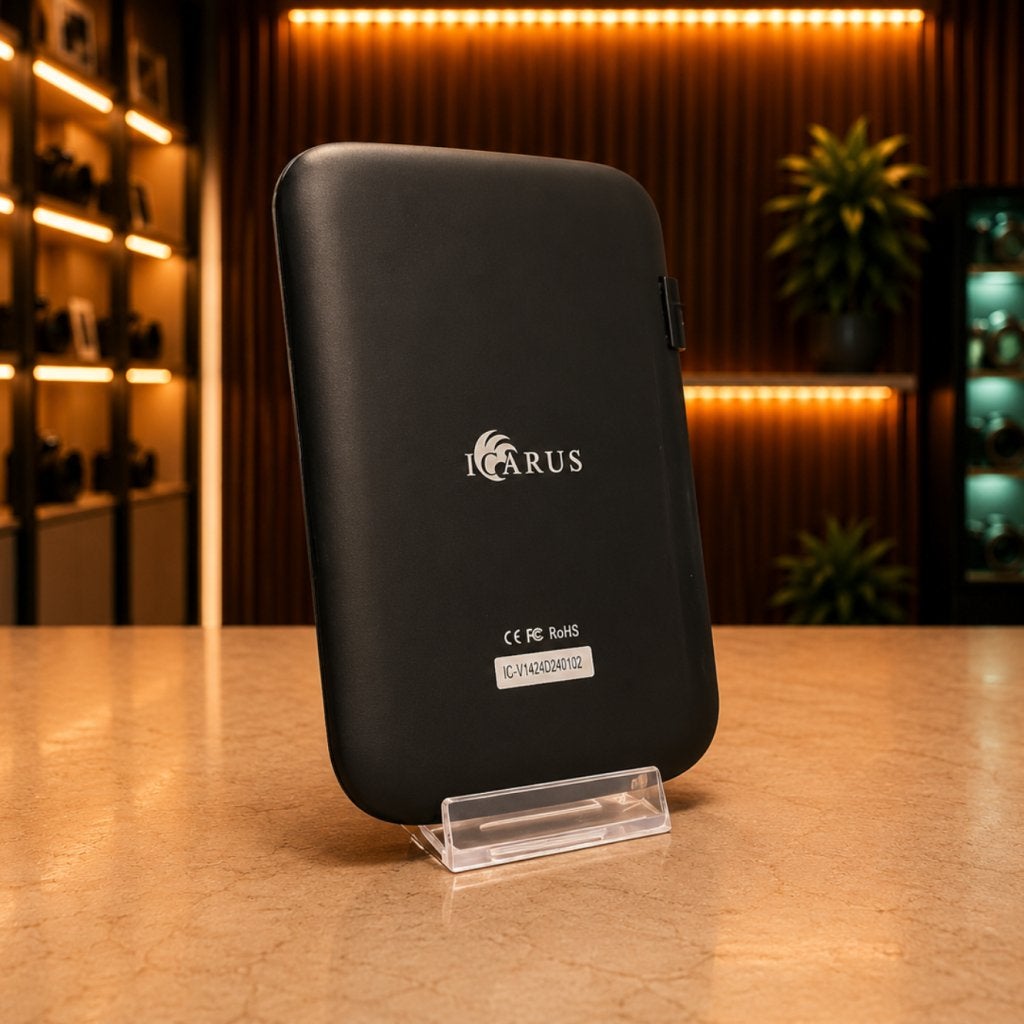 Icarus E-Reader - In Goede Staat, Flex Ltd., Zo goed als nieuw, https://flex.com/contact-us, Nobelstraat 10, 5807 GA Oostrum LB, Limburg, Nederland